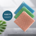 Silicone Dish Cloth Kitchen Non-Stick Oil Dishwashing Cleaning Brush Factory